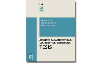 Apuntes para investigar, escribir y defender una tesis.